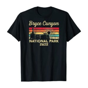 Bryce Canyon Retro Sunset T Shirt