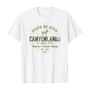 Vintage Canyonlands National Park Utah T Shirt