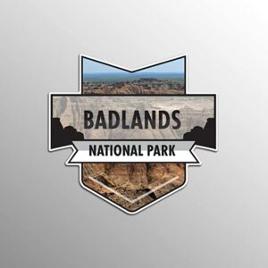 Badlands National Park Vinyl Rv Sticker