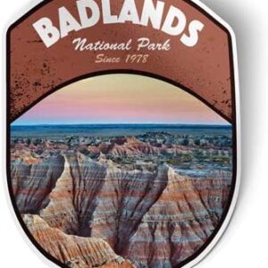 Badlands South Dakota Sticker