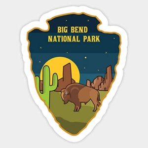 Big Bend National Park Car Sticker