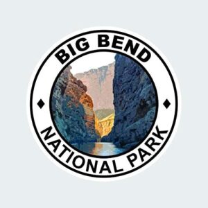 Big Bend National Park Round Sticker