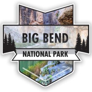 Big Bend National Park Texas Graphic Sticker