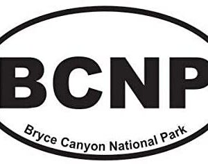 Bryce Canyon National Park Oval Sticker