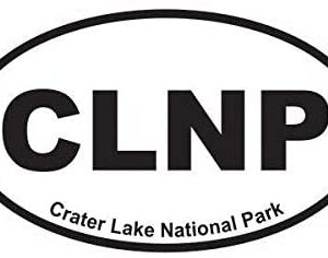 Crater Lake National Park Oval Sticker