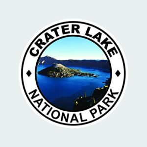 Crater Lake National Park Round Sticker
