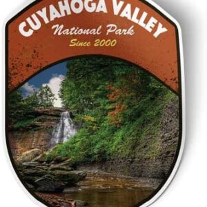 Cuyahoga Valley Brandywine Falls Ohio Sticker