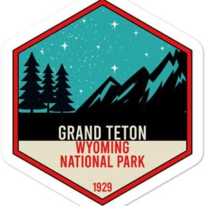 Grand Teton Wyoming Sticker