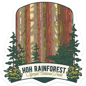 Hoh Rainforest Sticker