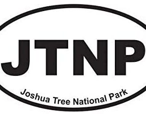 Joshua Tree National Park Oval Sticker Decal