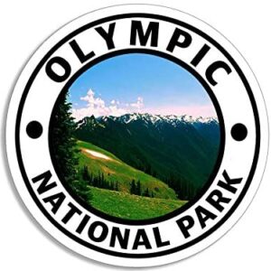 Olympic National Park Round Sticker