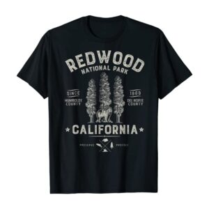 Redwood National Park Bears T Shirt