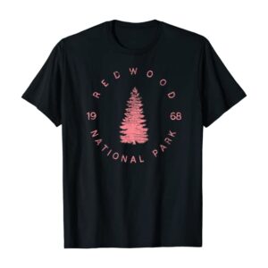 Redwood National Park Monochrome Tree Shirt