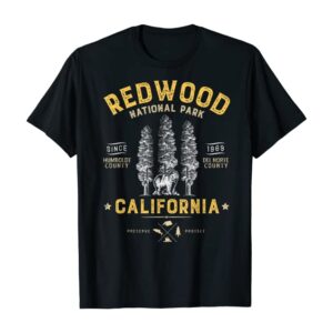 Redwood National Park T Shirt