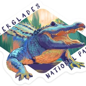 Everglades National Park Florida Gator Sticker
