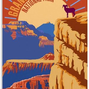 Grand Canyon National Park Big Horned Sheep Poster
