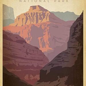 Grand Canyon National Park Canoe Poster