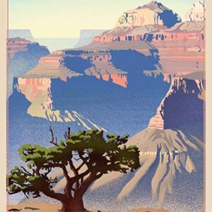 Grand Canyon National Park Lone Ree Travel Poster
