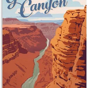 Grand Canyon National Park Vintage Poster