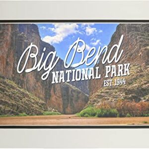 Big Bend National Park Rio Grande Poster
