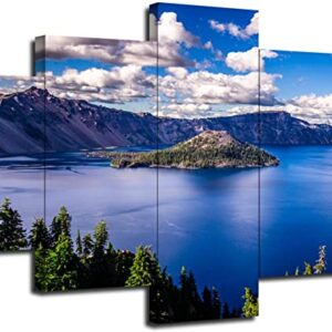Crater Lake National Park 5 Panel Print