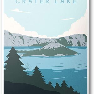 Crater Lake Print