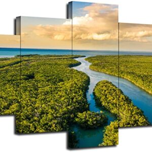Everglades National Park 5 Panel Wall Art