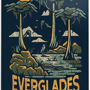 Everglades National Park Distressed Print