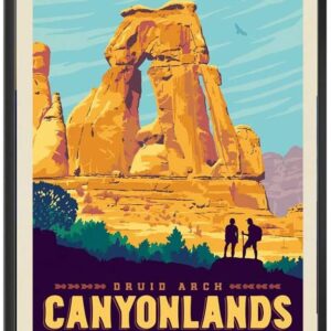 Retro Canyonlands National Park Poster