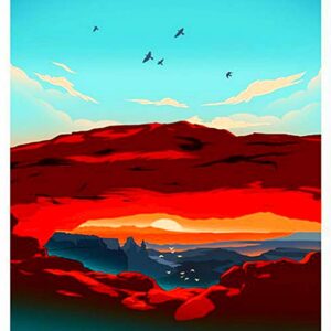 Vintage Canyonlands Poster