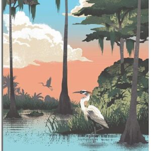 Vintage Everglades National Park Print