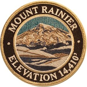 Embroidered Mount Rainier National Park Patch