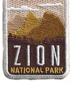 Zion National Park Iron On Patch