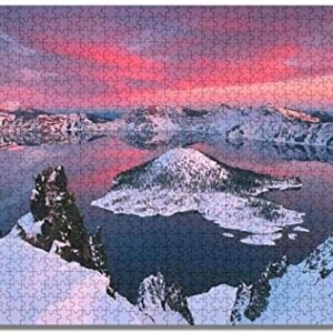 1000 Piece Crater Lake National Park Sunset Puzzle