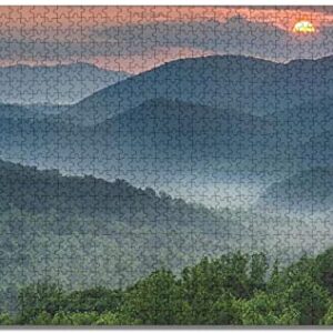 1000 Piece Great Smoky Mountains National Park Jigsaw Puzzle