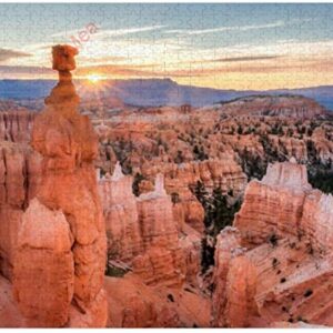 500 Piece Bryce Canyon National Park Wooden Puzzle