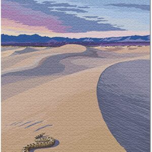 Death Valley National Park Mesquite Dunes Jigsaw Puzzle