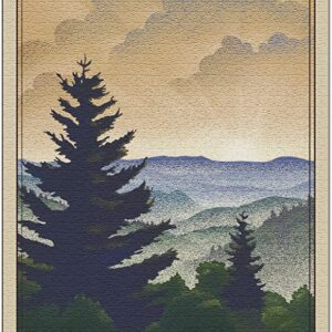 Great Smoky Mountains Newfound Gap Puzzle