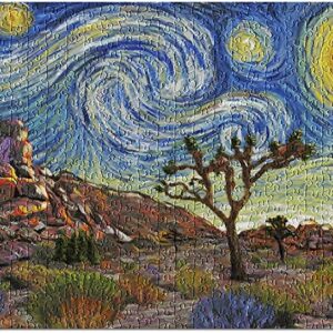 Joshua Tree National Park Starry Night Jigsaw Puzzle