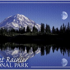 Mount Rainier National Park Moon Puzzle
