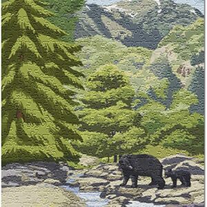 Olympic National Park Black Bears Puzzle