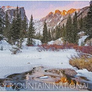 Rocky Mountain National Park Winter Snow Puzzle