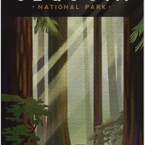 Sequoia National Park Lithograph Puzzle