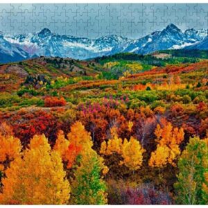 Wooden Acadia National Park Maine Mountains Puzzle