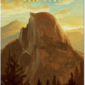 Yosemite National Park California Half Dome Puzzle