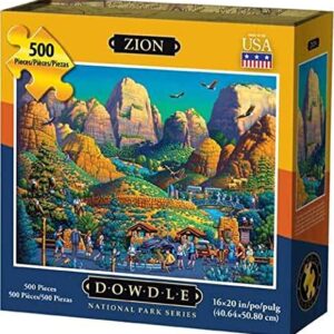 Zion National Park 500 Piece Puzzle