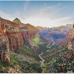 Zion National Park Canyon View Puzzle