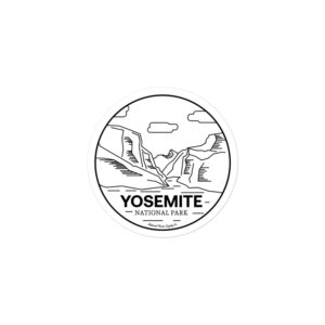 Yosemite Tunnel View Sticker