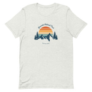 Yosemite Retro Mountains T Shirt