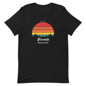 Yosemite Distressed Retro T Shirt
